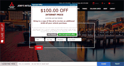 Desktop Screenshot of jerrysmitsubishi.com